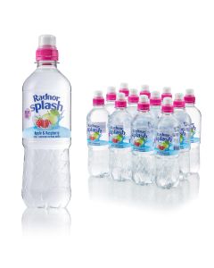 Radnor Splash Apple & Raspberry Flavoured Still Water Sugar Free 500ml x 12