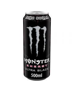 Wholesale Supplier Monster Ultra Black 500ml x 12