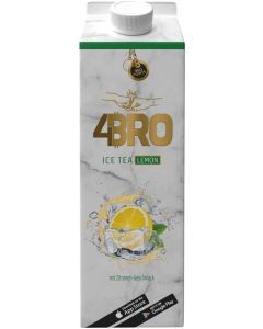 Wholesale Supplier 4BRO Ice Tea Lemon 1L x 8