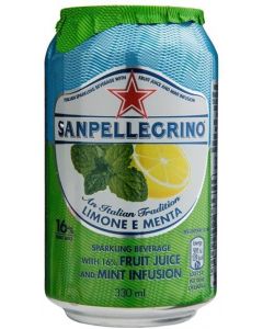 Wholesale Supplier Sanpellegrino Mint & Lemon 330ml x 24