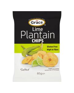 Grace Lime Plantain Chips 85g x 9