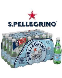 San Pellegrino Natural Sparkling Mineral Water 500ml x 24