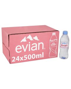 Evian Mineral Water 500ml x24