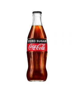 Wholesale Supplier Coca Cola ZERO Sugar Glass Bottles 330ml x 24