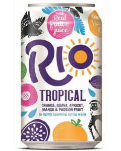 Wholesale Supplier Rio Tropical Fruit Juice Drink 330ml x 24