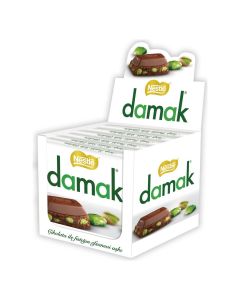 Wholesale Supplier Nestle Damak Square Chocolate Pistachio 60g x 6