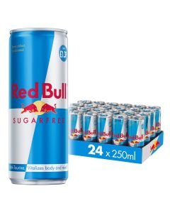 Wholesale Supplier Red Bull Sugar Free 250ml x 24 PM£1.39