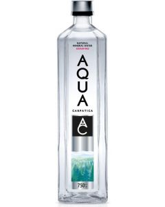 Aqua Carpatica Still Glass Bottle Natural Mineral Water 750ml x 6