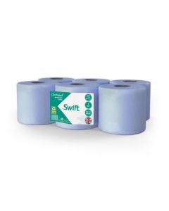 Swift Centrefeed Premium 150m Roll 2ply 1 x 6pk