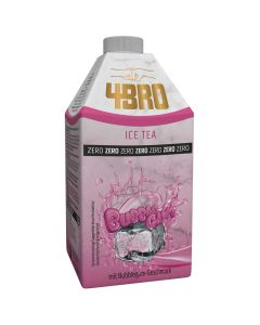 Wholesale Supplier 4BRO Ice Tea Bubble Gum Zero 500ml x 8