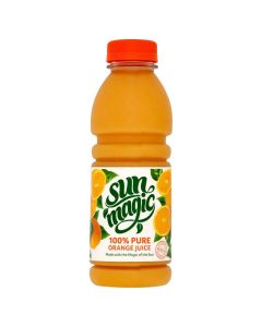 Sun Magic 100% Pure Orange Juice 500ml x 12