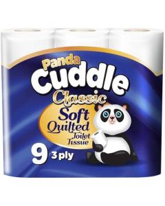 Wholesale Supplier Panda 3ply Toilet Roll (5x9pk) 45 Rolls