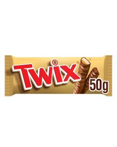 Wholesale Supplier Twix Standard Bar 50g x 25