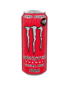 Wholesale Supplier Monster Ultra Red 12 x 500ml PM