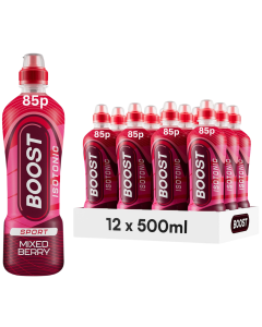 Boost Sport Mixed Berry PMP/Multipack  500ml x12
