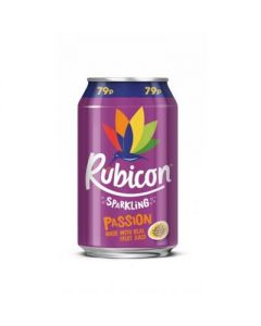 Wholesale Supplier Rubicon Passion Sparkling 330ml x 24 PM79p