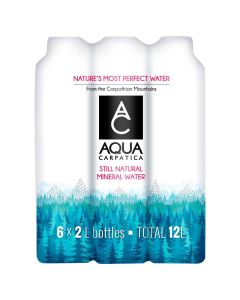 Wholesale Supplier Aqua Carpatica Still Natural Mineral Water 2L x 6