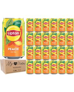 Wholesale Supplier Lipton Peach Cans Ice Tea 330ml x 24