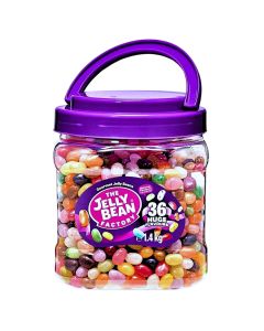 The Jelly Bean Factory 36 Huge Flavors Jar 1.4Kg