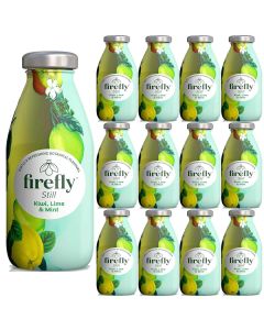 Firefly Still Kiwi, Lime & Mint Botanical Drinks in Glass 330ml x 12