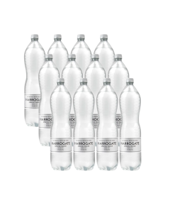 Harrogate Sparkling Water Bottles 1.5L x 12 Best Before Jul/2025