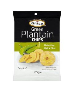 Wholesale Supplier Grace Green Plantain Chips Salted 85g x 9