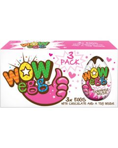 Wow Eggs Pink 24 x 3pk BBE Dec 22