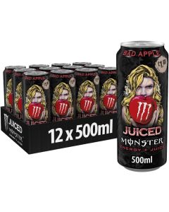 Wholesale Supplier Monster Energy Drink Bad Apple PMP, 500ml x 12