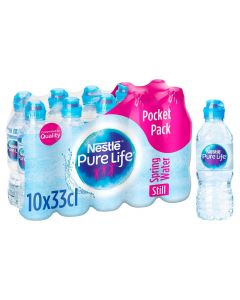 Nestle Pure Life Still Spring Water Sports Cap 330ml x 10