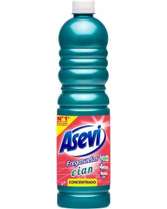 Wholesale Supplier Asevi Cyan Concentrated Floor Cleaner 1L