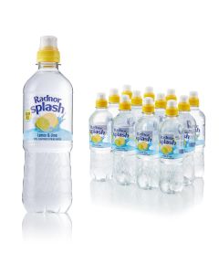 Radnor Splash Lemon & Lime Flavoured Still Water Sugar Free 500ml x 12