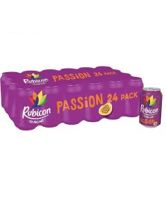 Rubicon Sparkling Passion Fruit 24 x 330ml Best Before: 06/2025