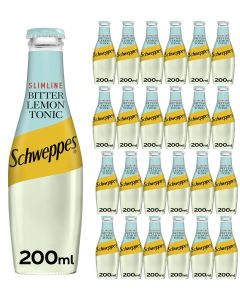 Wholesale Supplier Schweppes Slimline Bitter Lemon 200ml x 24