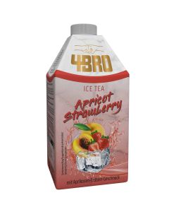 Wholesale Supplier 4BRO Ice Tea Apricot-Strawberry 500ml x 8