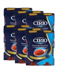 Wholesale Supplier Cirio Passata Rustica Crushed Tomatoes 350g x 12 BBE Jun 2023