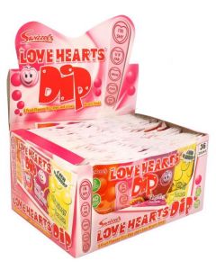 Wholesale Supplier Swizzels Love Hearts Dip 23g x 36