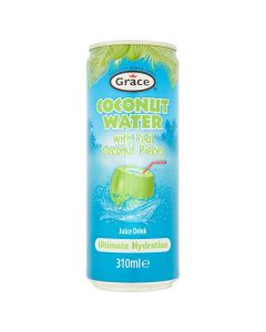 Wholesale Supplier Grace Coconut Water With Pulp 310 ml x 12
