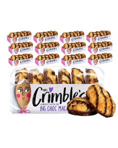 Mrs Crimble's Big Chocolate Macaroons 12 x 6pack (220g)