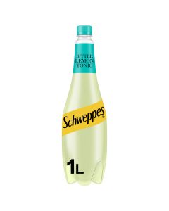 Schweppes Bitter Lemon 1L x 6 BBE 31/03/2023