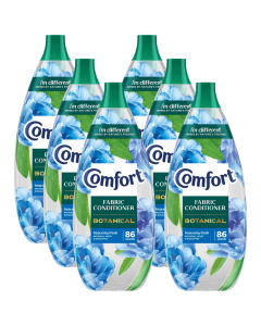 Comfort Botanical Fabric Conditioner Heavenly Fresh 86 Washes 1.29L x 6