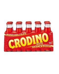 Crodino Rosso Non-alcoholic Aperitif 10cl x 10