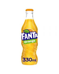 Fanta Orange Glass Bottles 330ml x24