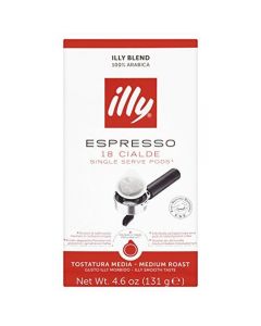 Illy ESE Espresso Coffee Paper Pods 18 Servings