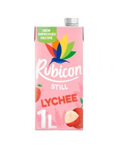 Wholesale Supplier Rubicon Lychee Still Juice 1L x 12
