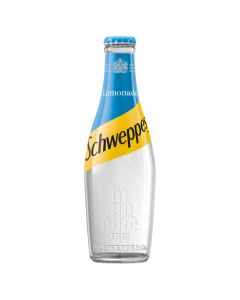 Wholesale Supplier Schweppes Lemonade in Glass 200ml x 24