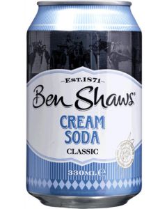 Wholesale Supplier Ben Shaws Classic Cream Soda 330ml x 24